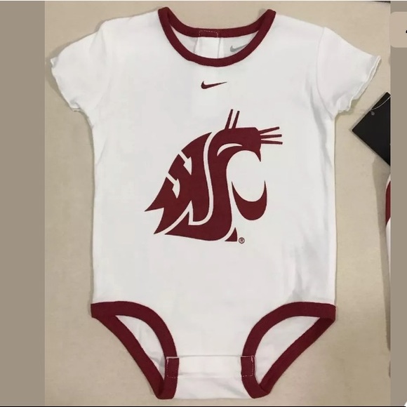 NIKE Washington State Cougars Team Baby Bodysuit - Picture 4 of 8